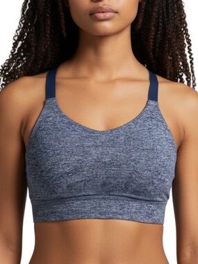 OFFLINE by Aerie THE HUGGER MOULANT RECHARGE Navy Sports Bra Size XL